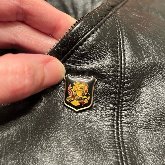 Women’s Harley-Davidson Black Leather Lace Up Side Tie Motorcycle Jacket Size M - Picture 7 of 11